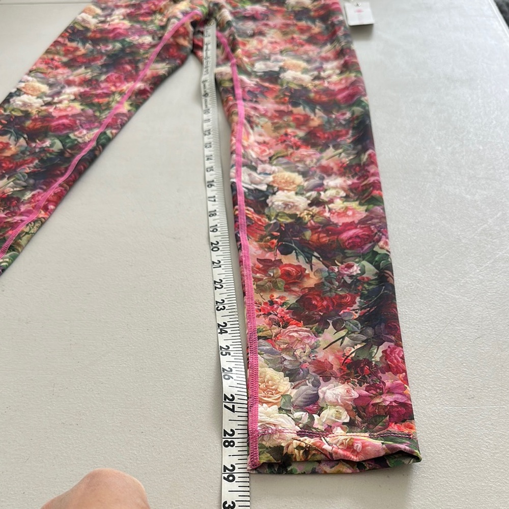 Kira Grace high waisted floral yoga leggings - Picture 3 of 7